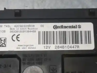 Автозапчастина б/у електронний модуль для dacia dokker access посилання на oem iam 284b10447  