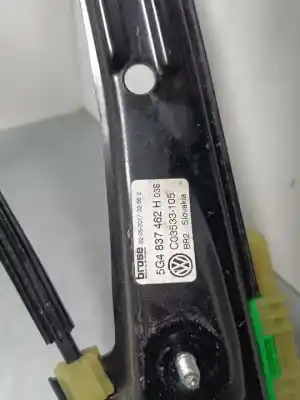 Автозапчасти б/у регулятор стекла переднего правого за volkswagen golf vii variant (ba5, bv5) 1.6 tdi ссылки oem iam   