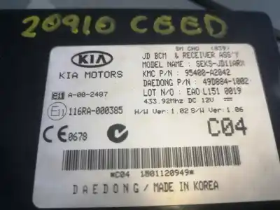 Pièce détachée automobile d'occasion module électronique pour kia cee´d x-tech références oem iam 95400a2042  
