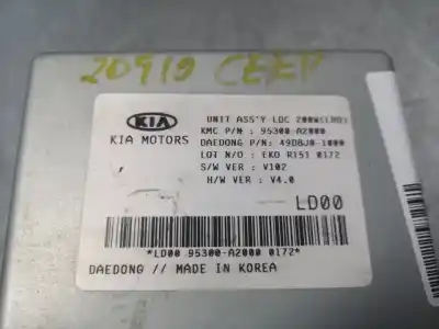 Second-hand car spare part electronic module for kia cee´d x-tech oem iam references 95300a2000  