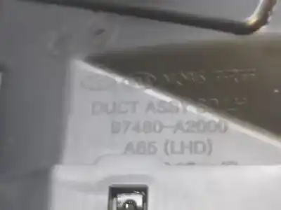 Second-hand car spare part air ventilation grille for kia cee´d x-tech oem iam references 97480a2000  