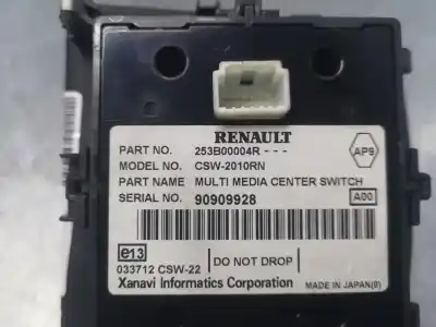 Second-hand car spare part gps navigation system for renault scénic iii (jz0/1_) 1.5 dci oem iam references 259153753  253b00004