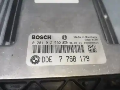 Peça sobressalente para automóvel em segunda mão centralina de motor uce por bmw serie 1 berlina (e81/e87) 118d referências oem iam 7798179