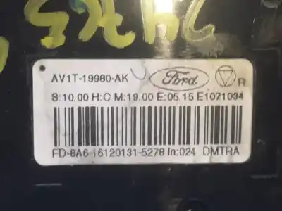 Peça sobressalente para automóvel em segunda mão comando de sofagem (chauffage / ar condicionado)  por ford transit courier ambiente referências oem iam av1t19980  