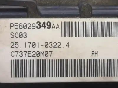 Автозапчасти б/у датчик за dodge nitro se ссылки oem iam 56029349