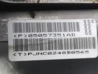 Second-hand car spare part steering column for dodge nitro se oem iam references 05057351  
