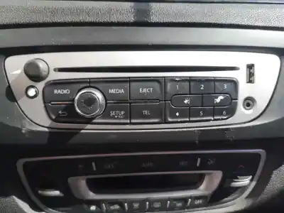 Автозапчасти б/у аудиосистема / радио cd за renault scénic iii (jz0/1_) 1.5 dci ссылки oem iam 281153266