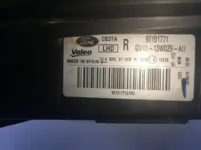 Pezzo di ricambio per auto di seconda mano faro anteriore destro per ford kuga (cbs) trend riferimenti oem iam gv4113w029  
