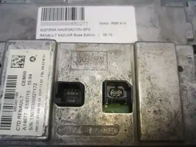 Second-hand car spare part gps navigation system for renault kadjar bose edition oem iam references 280342118  281151691