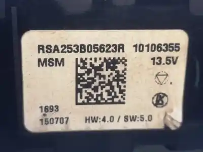 Peça sobressalente para automóvel em segunda mão módulo eletrônico por renault kadjar bose edition referências oem iam 253b05623  