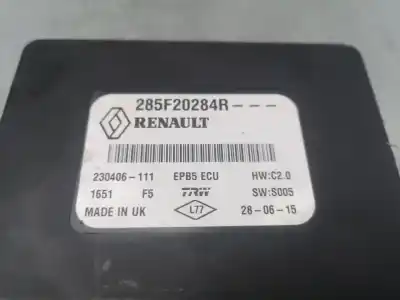 Peça sobressalente para automóvel em segunda mão módulo eletrônico por renault kadjar bose edition referências oem iam 285f20284  