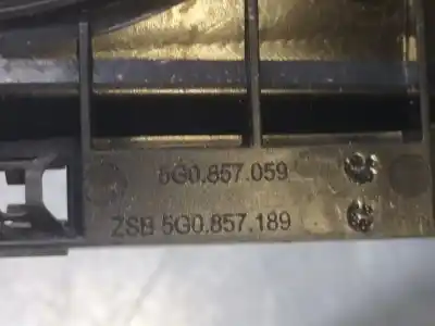 Автозапчасти б/у центральная консоль за volkswagen golf vii variant (ba5, bv5) 1.6 tdi ссылки oem iam 5g0857059  