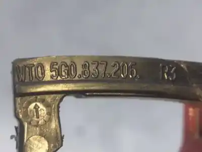 Автозапчасти б/у наружная рукоятка передняя справа за volkswagen golf vii variant (ba5, bv5) 1.6 tdi ссылки oem iam 5g0837206