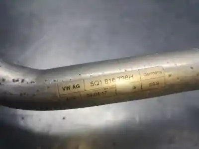 Автозапчасти б/у трубы кондиционирования воздуха за volkswagen golf vii variant (ba5, bv5) 1.6 tdi ссылки oem iam 5q1816738h  