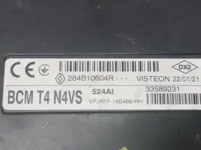 Pezzo di ricambio per auto di seconda mano modulo elettronico per dacia duster ii comfort riferimenti oem iam 284b10604  