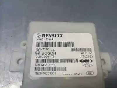 Second-hand car spare part electronic module for dacia duster ii comfort oem iam references 416515346  