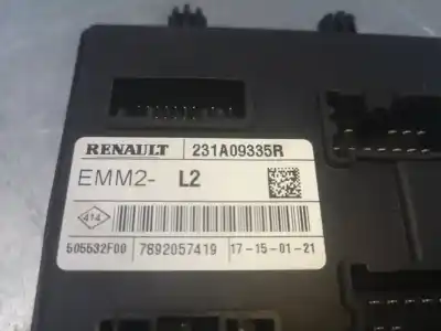 Pezzo di ricambio per auto di seconda mano modulo elettronico per dacia duster ii comfort riferimenti oem iam 231a09335  