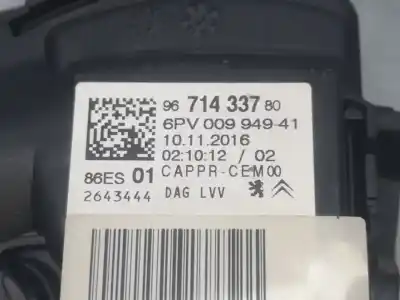 Автозапчастина б/у педаль акселератора для citroen c4 cactus feel edition посилання на oem iam 9671433780