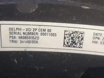 Автозапчастина б/у кермо для citroen c4 cactus feel edition посилання на oem iam 98085005  