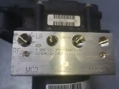 Peça sobressalente para automóvel em segunda mão abs por fiat panda (169) 1.2 8v dynamic referências oem iam 46802215  0265231312