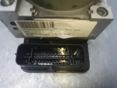 Peça sobressalente para automóvel em segunda mão abs por peugeot 208 active referências oem iam 9802460980  
