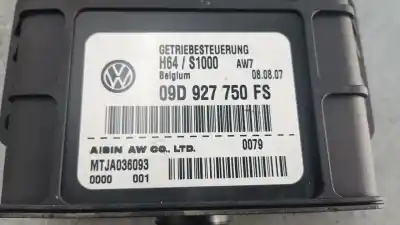 Second-hand car spare part automatic gearbox control unit for audi q7 (4l) 3.0 tdi oem iam references 09d927750fs  