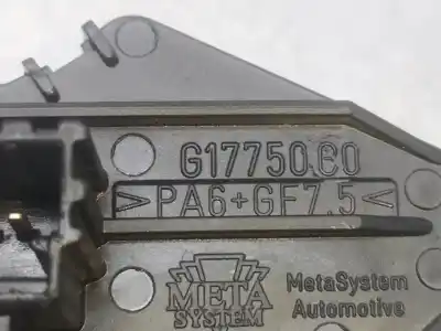 Peça sobressalente para automóvel em segunda mão resistência sofagem chauffage por opel corsa e selective referências oem iam g17750  