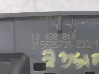 Peça sobressalente para automóvel em segunda mão botão / interruptor elevador vidro dianteiro direito por opel corsa e selective referências oem iam 13430018