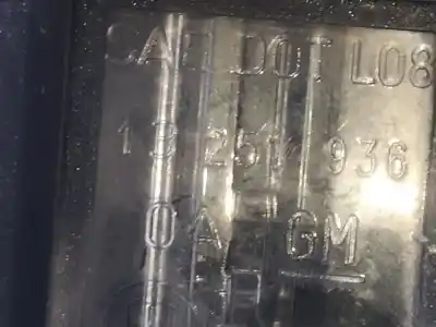Second-hand car spare part licence plate light for opel corsa e selective oem iam references 13251936  