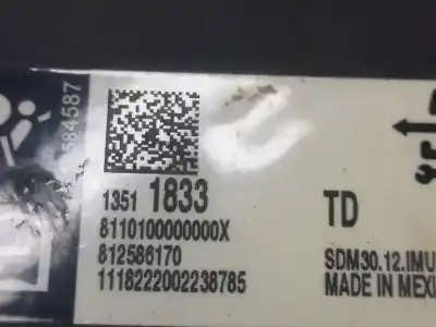 Peça sobressalente para automóvel em segunda mão kit airbag por opel corsa e selective referências oem iam 464275993  