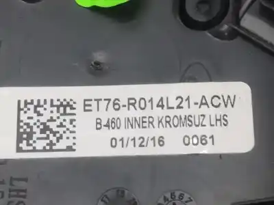 Piesă de schimb auto la mâna a doua grilã de aierisire pentru ford transit courier ambiente referințe oem iam et76r014l21