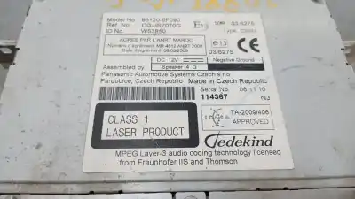 Second-hand car spare part audio system / radio cd for toyota verso (_r2_) 2.0 d-4d (aur20_) oem iam references 861200f090  cqjs7070g