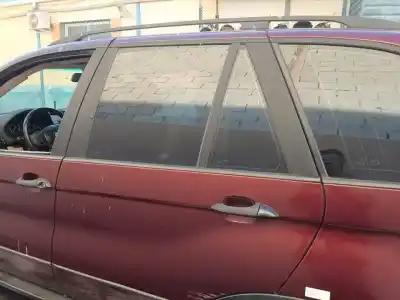 Peça sobressalente para automóvel em segunda mão porta do automóvel traseira esquerda por bmw x5 (e53) 3.0i referências oem iam 