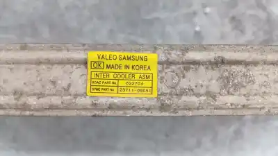 Peça sobressalente para automóvel em segunda mão intercooler por ssangyong kyron 200 xdi limited referências oem iam 622704  2371109051