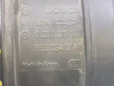 Автозапчасти б/у расходомер воздуха за ssangyong rodius xdi ссылки oem iam 0280218130  