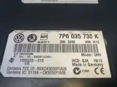 Автозапчасти б/у ЭЛЕКТРОННЫЙ МОДУЛЬ за SEAT ALTEA (5P1)  ссылки OEM IAM 7P6035730K  
