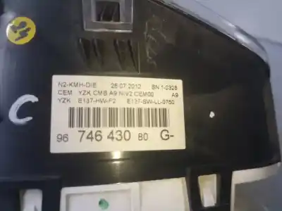 Peça sobressalente para automóvel em segunda mão quadrante por peugeot 208 active referências oem iam 9674643080  