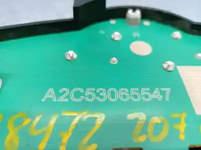 Peça sobressalente para automóvel em segunda mão quadrante por peugeot 207 cc básico referências oem iam a2c53065547  