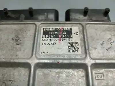 Автозапчастина б/у ебу контролер двигуна для toyota yaris (ksp9/scp9/nlp9) básico посилання на oem iam mb271002494  896610d310