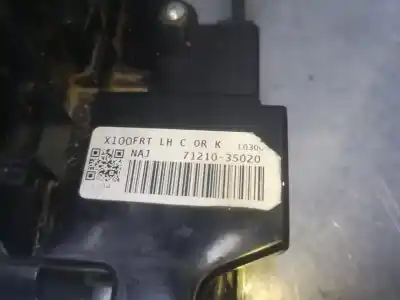 Second-hand car spare part left front door lock for ssangyong tivoli crystal 4x2 oem iam references 7121035020  