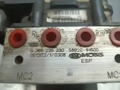 Peça sobressalente para automóvel em segunda mão abs por kia cee'd fastback (ed) 1.6 referências oem iam 0265235330  0265950694