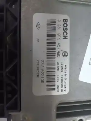 Peça sobressalente para automóvel em segunda mão centralina de motor uce por dacia logan ambiance referências oem iam 0281019457