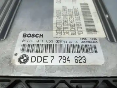 Second-hand car spare part ecu engine control for bmw serie 3 compact (e46) 318td oem iam references dde7794623  0281011653