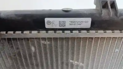 Second-hand car spare part WATER RADIATOR for SKODA KAROQ (NU)  OEM IAM references 5Q0121251GD  
