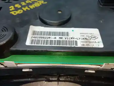 Peça sobressalente para automóvel em segunda mão quadrante por dacia dokker ambiance referências oem iam 248108622r  