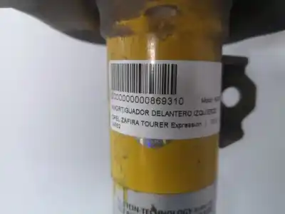 Piesă de schimb auto la mâna a doua amortizor fațã stânga pentru opel zafira tourer expression referințe oem iam 35171669