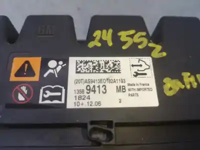 Piesă de schimb auto la mâna a doua unitate de control airbag pentru opel zafira tourer expression referințe oem iam 13589413
