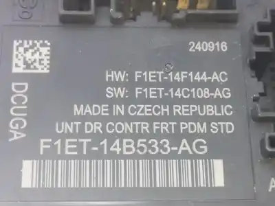 Автозапчасти б/у электронный модуль за ford kuga (cbs) trend ссылки oem iam f1et14b533  