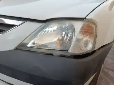 Second-hand car spare part left headlight for dacia logan básico oem iam references 