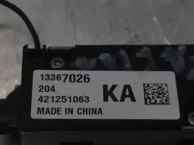 Second-hand car spare part electronic module for opel zafira tourer expression oem iam references 13367026  